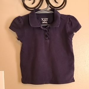 2T - The Children's Place - Navy Blue Uniform Polo Shirt